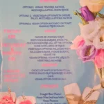 Bottomless Brunch Menu